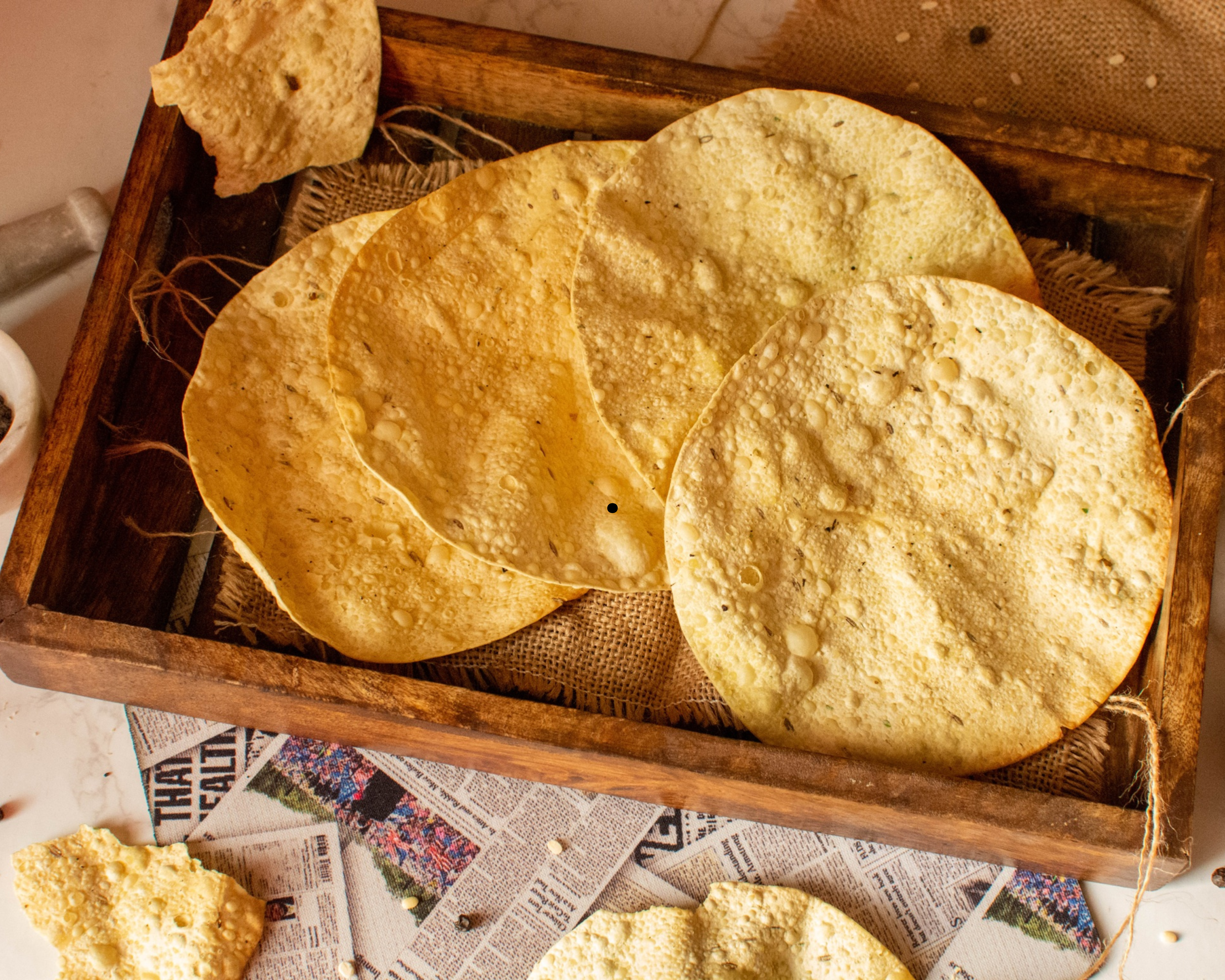 Lijjat Papad Cumin And Plain